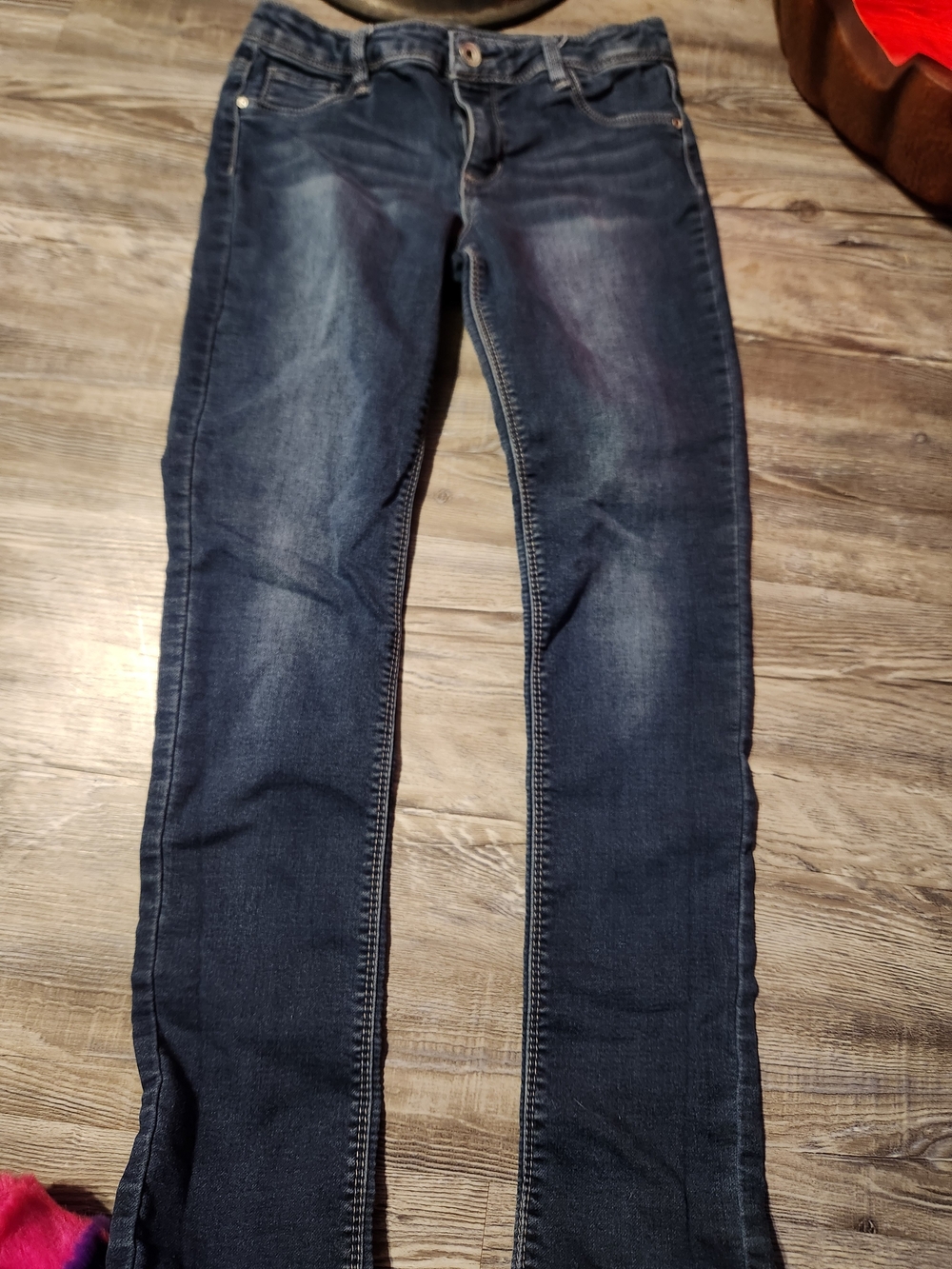 Kids Dark Blue Stretch Jeans - Comfortable Slim Fit